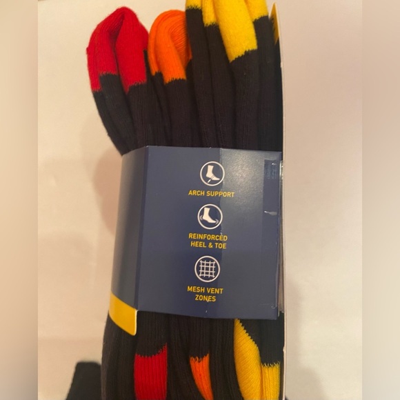 Polo Ralph Lauren Men’s Performance Crew Socks 5 + 1 Pack Shoe Size 6-12 1/2 - Picture 2 of 4